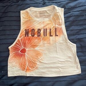 NOBULL cropped floral tank